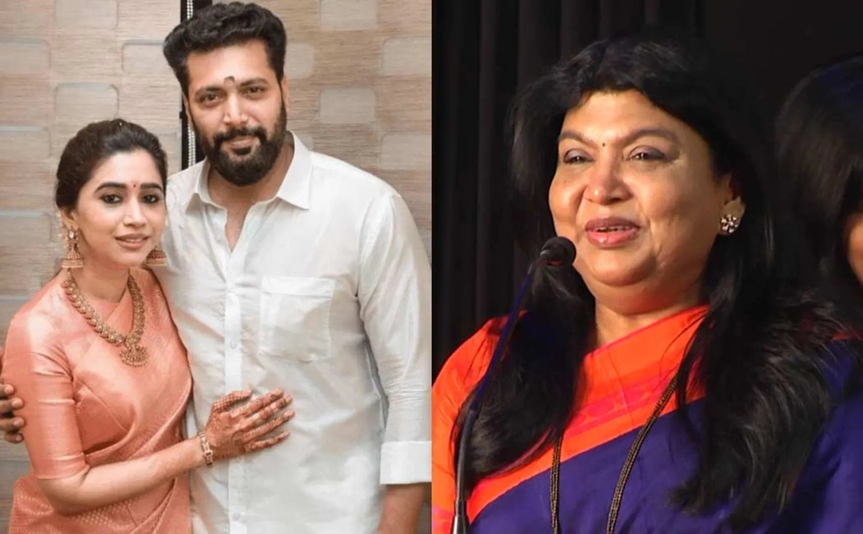 aarti mother sujatha vijayakumar about ravi mohan issue
