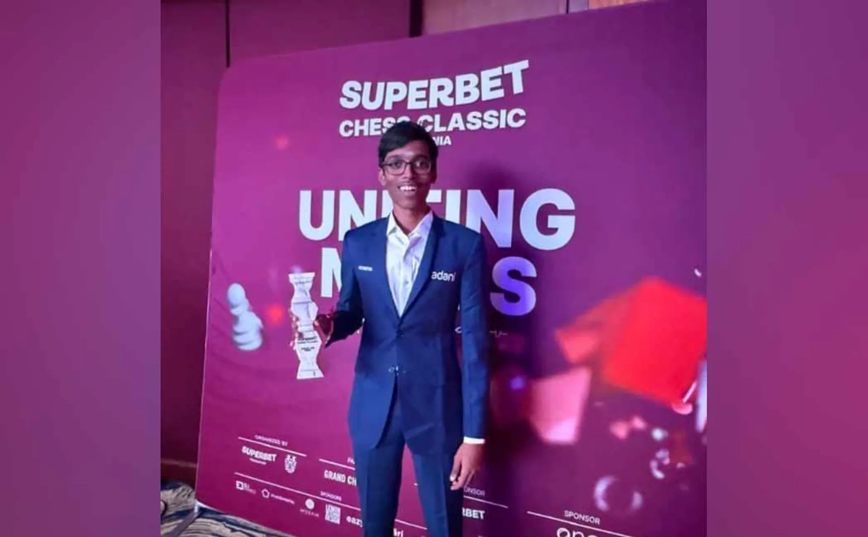 CM congratulates Praggnanandhaa on winning the championship title