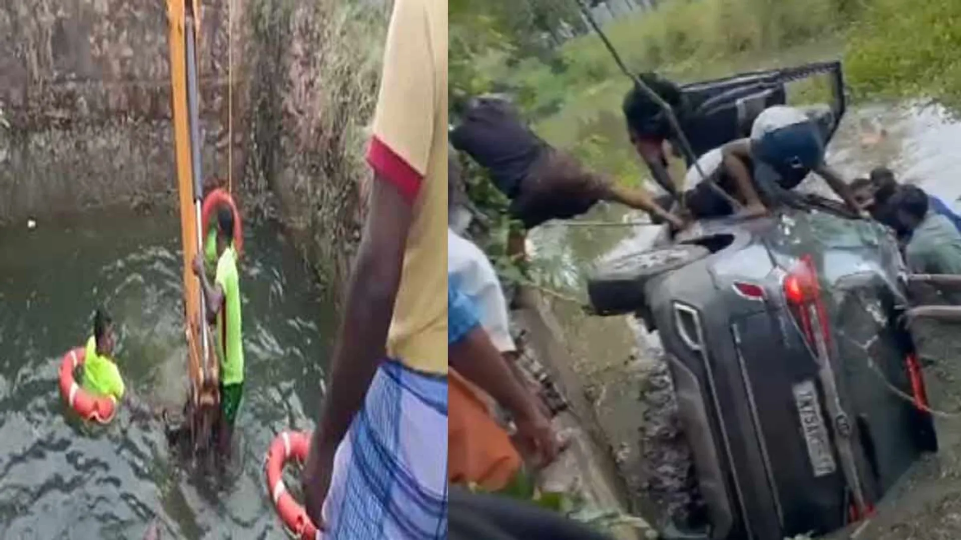 Car overturns in canal; 10 lives lost in water in one day