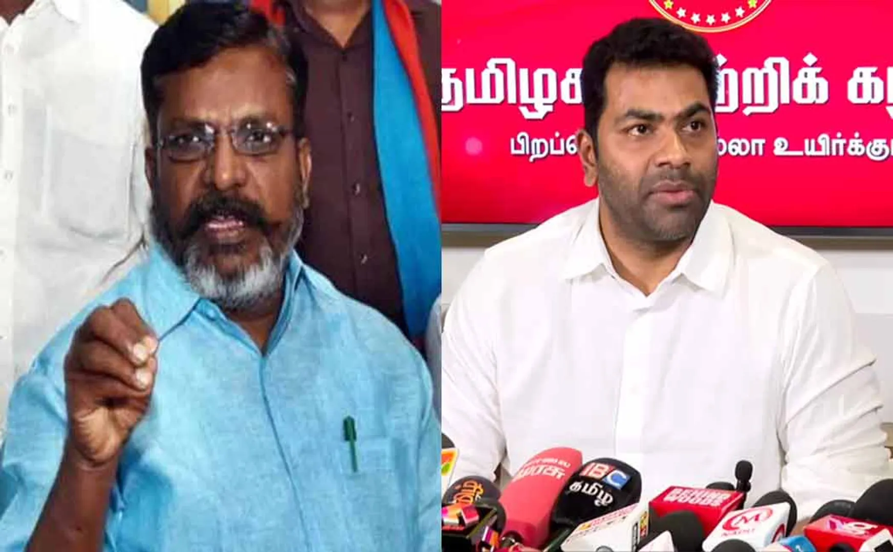 Adhav Arjuna criticizes Thirumavalavan
