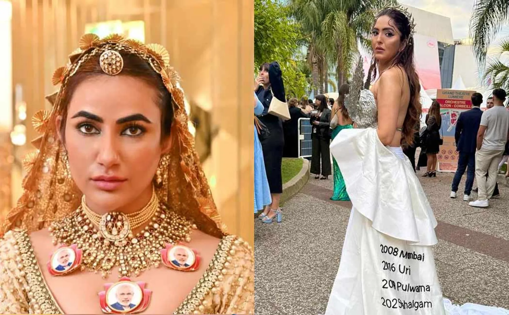 ruchi gujjar and sonam chhabra turns heads at cannes 2025