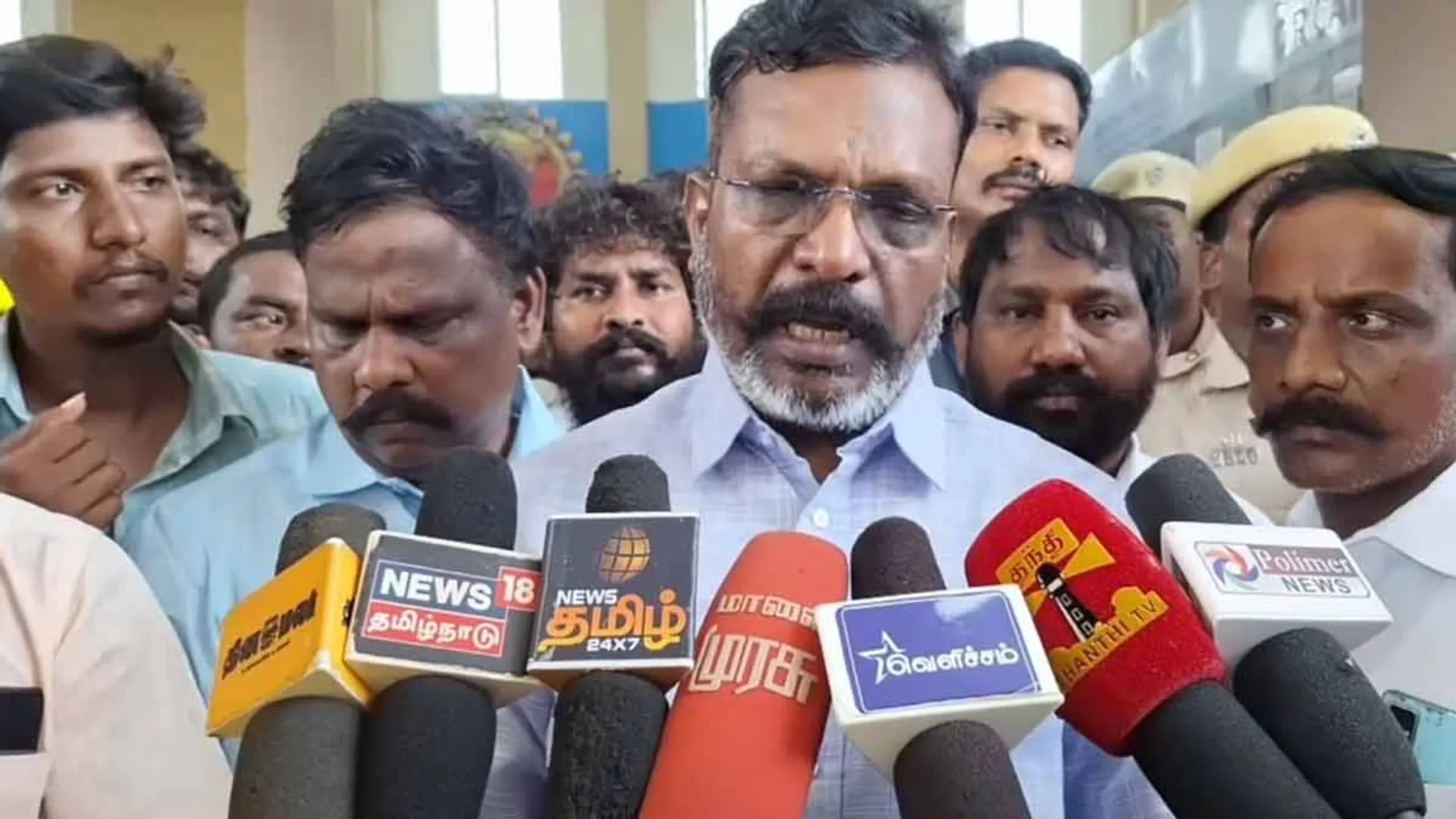 'I believe there is no politics in the Chief Minister's Delhi visit'-Thirumavalavan interview