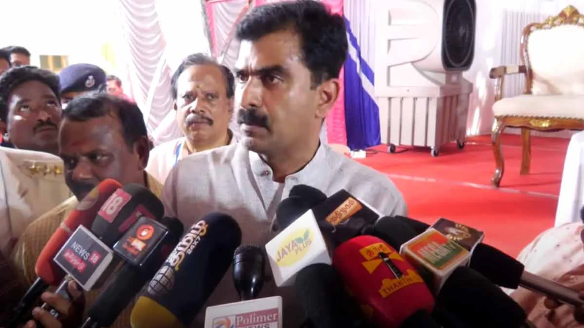 'There is no exception for Srirangam' - Durai Vaiko's response to a question about the Hindi name board