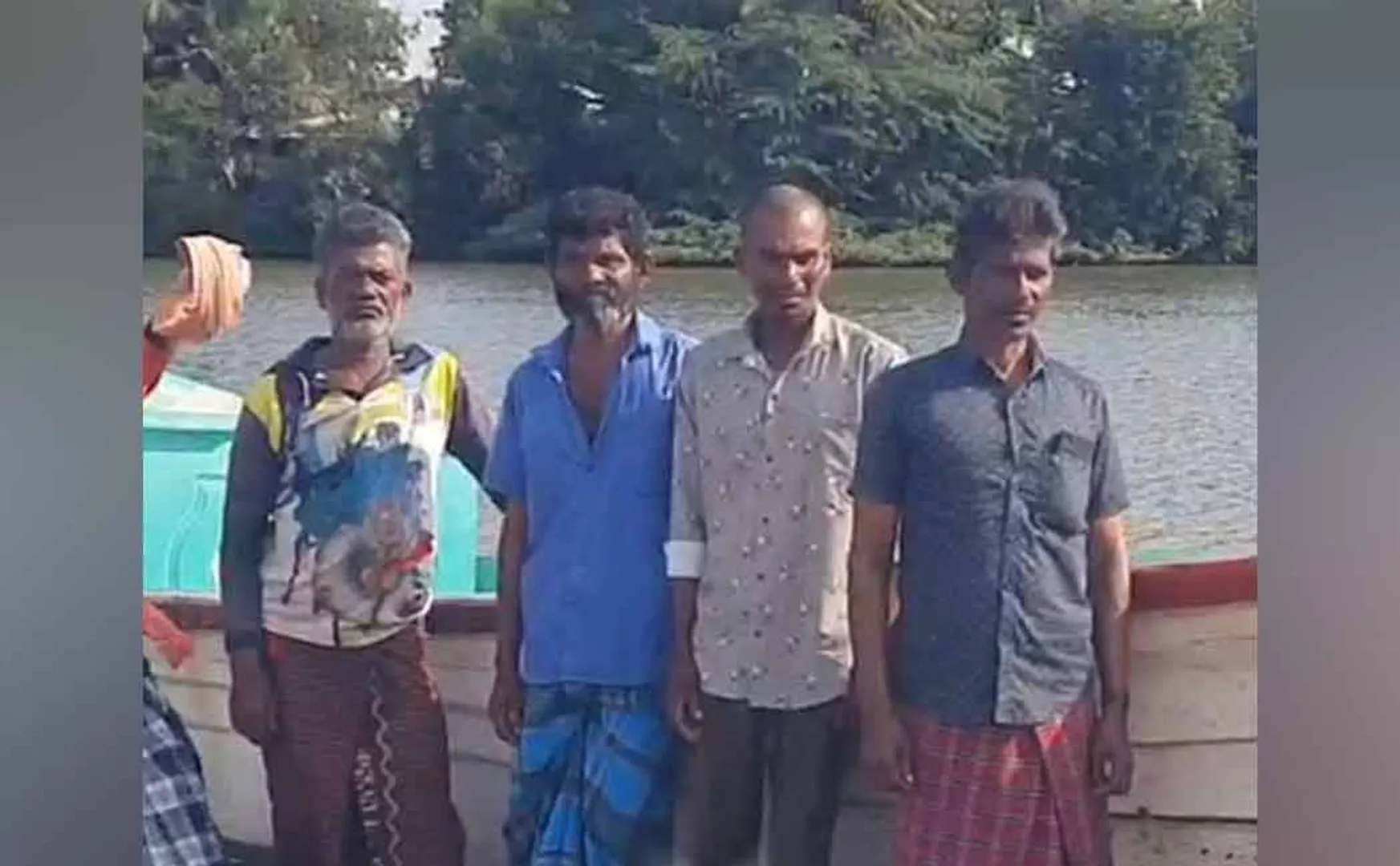 Sri Lankan Navy incident on nagapattinam fishermen nets