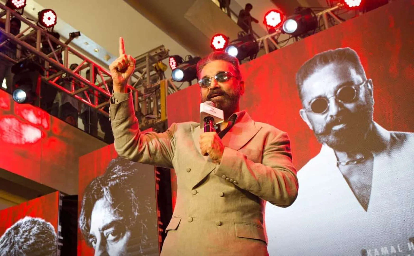 kamal said we are dravidians in kerala thug life promotion