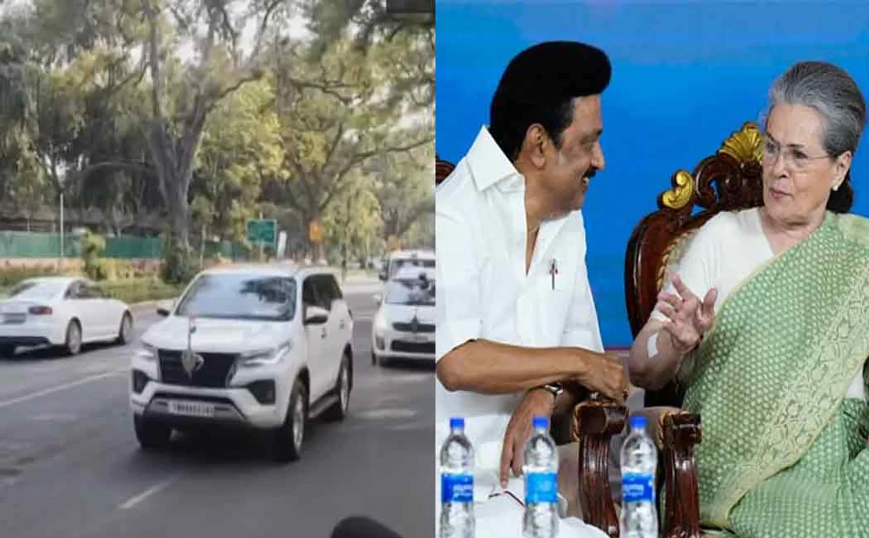 MK Stalin meets Sonia Gandhi
