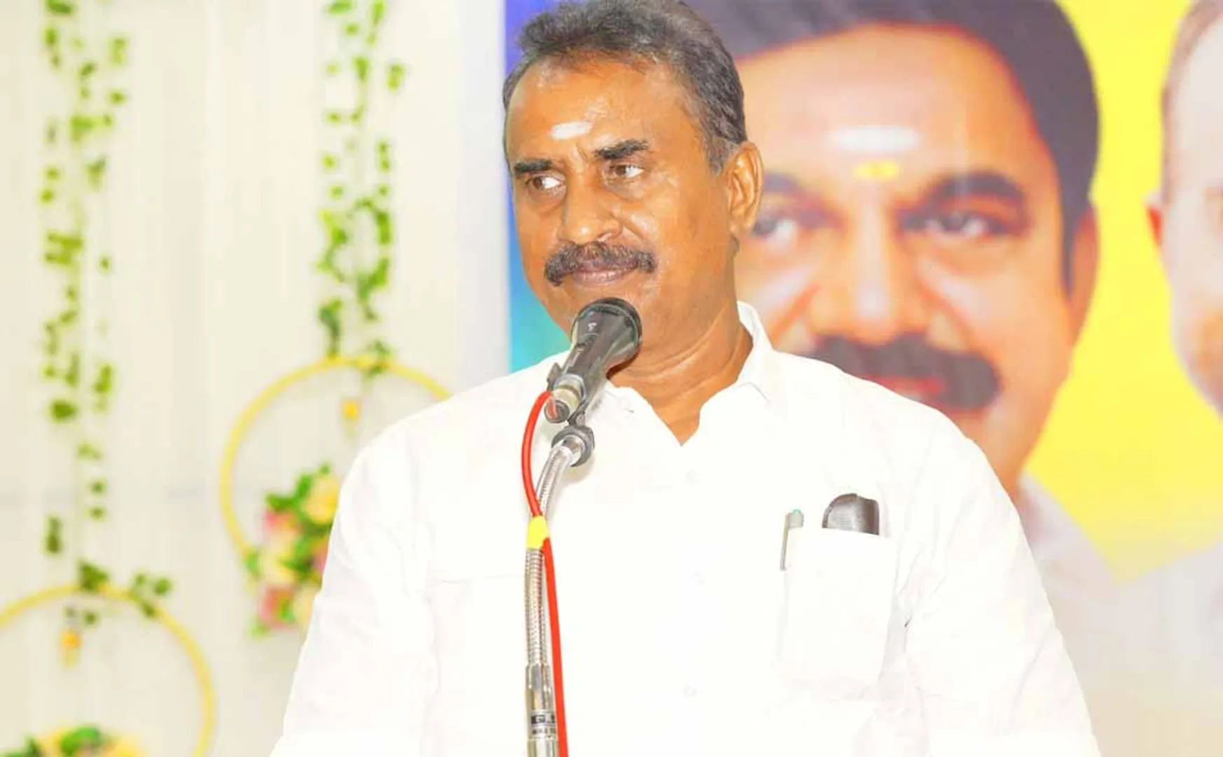 ADMK Former Minister SP Velumani receives unknown letter