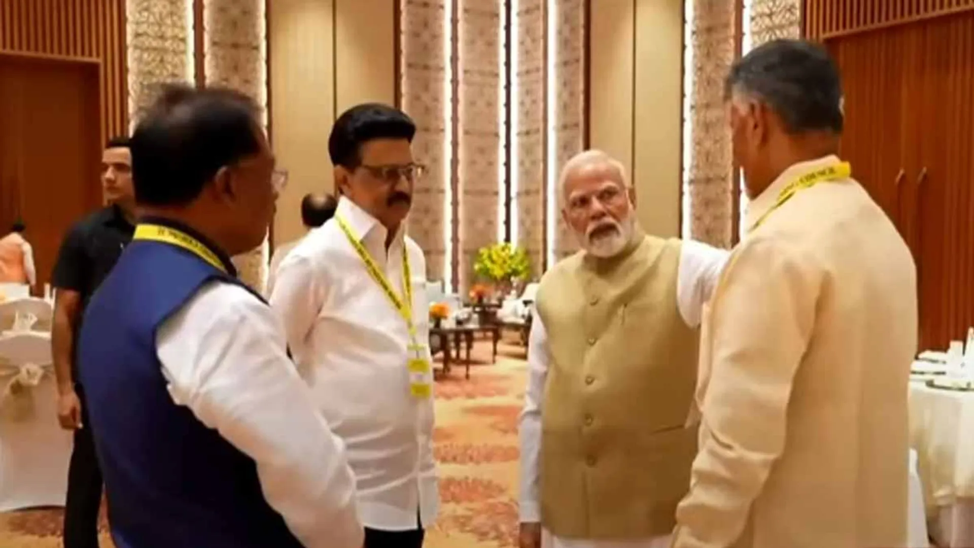 Chief Minister M.K. Stalin meets Modi
