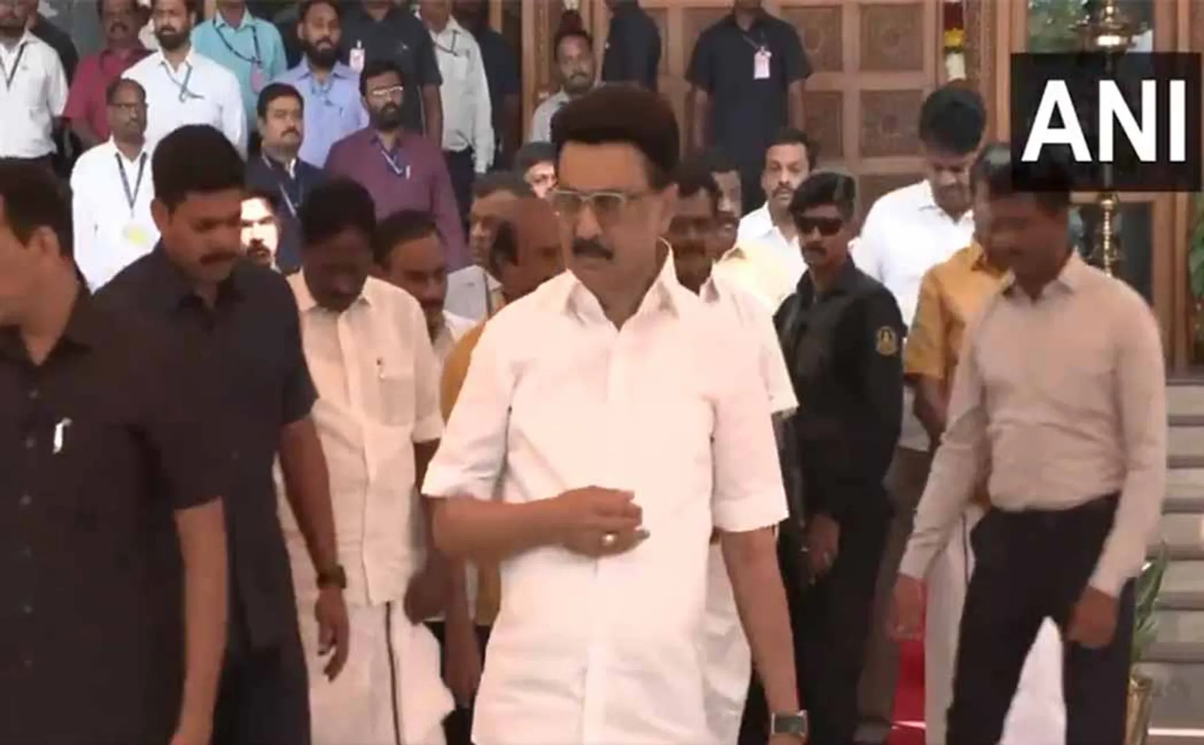 NITI Aayog meeting CM MK Stalin participates
