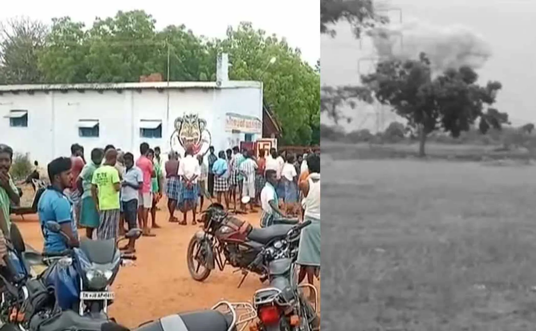 Virudhunagar dt sivakasi near ammapatti private cracker factory incident