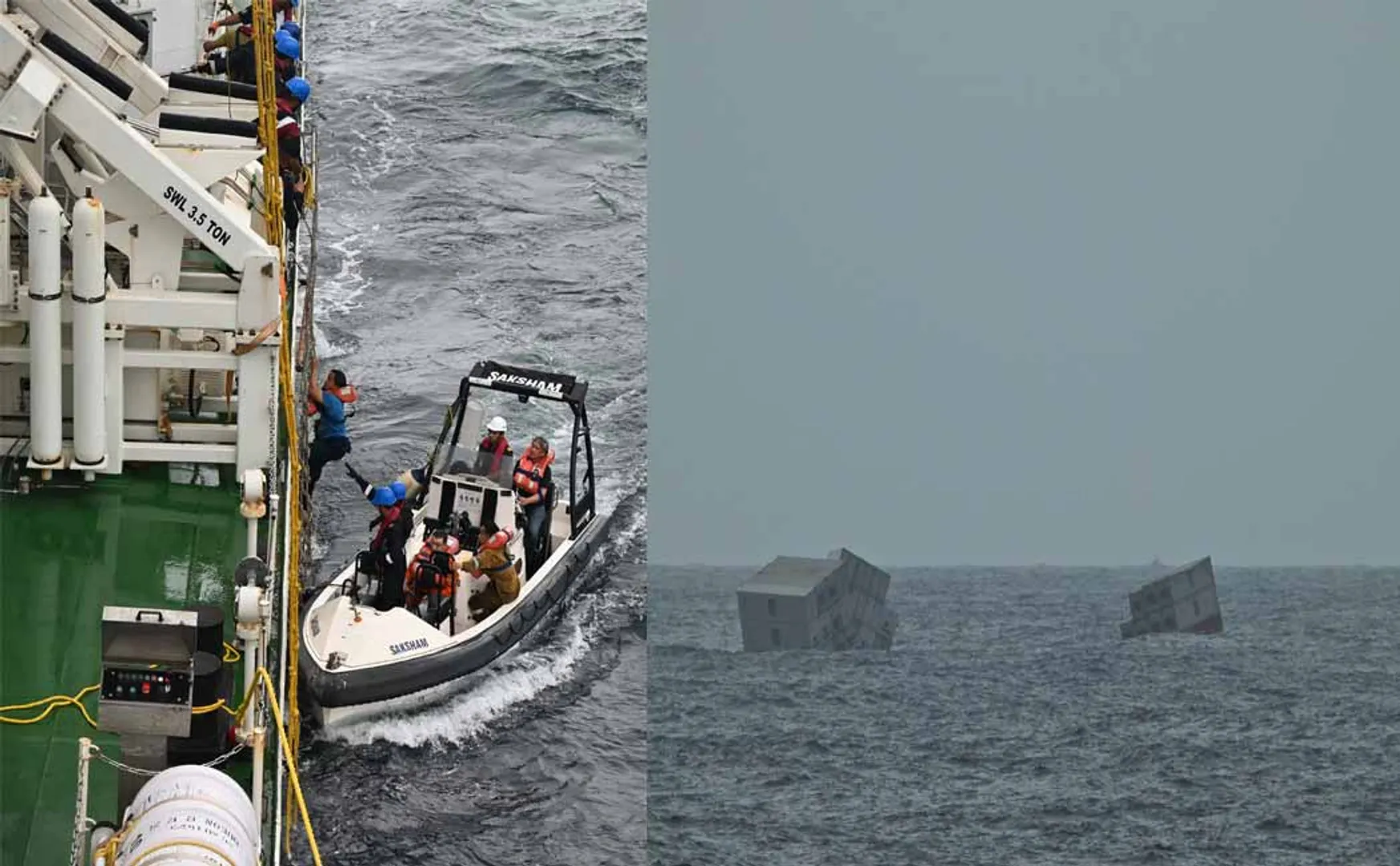 Ship starts sinking at sea Coast Guard issues advisory