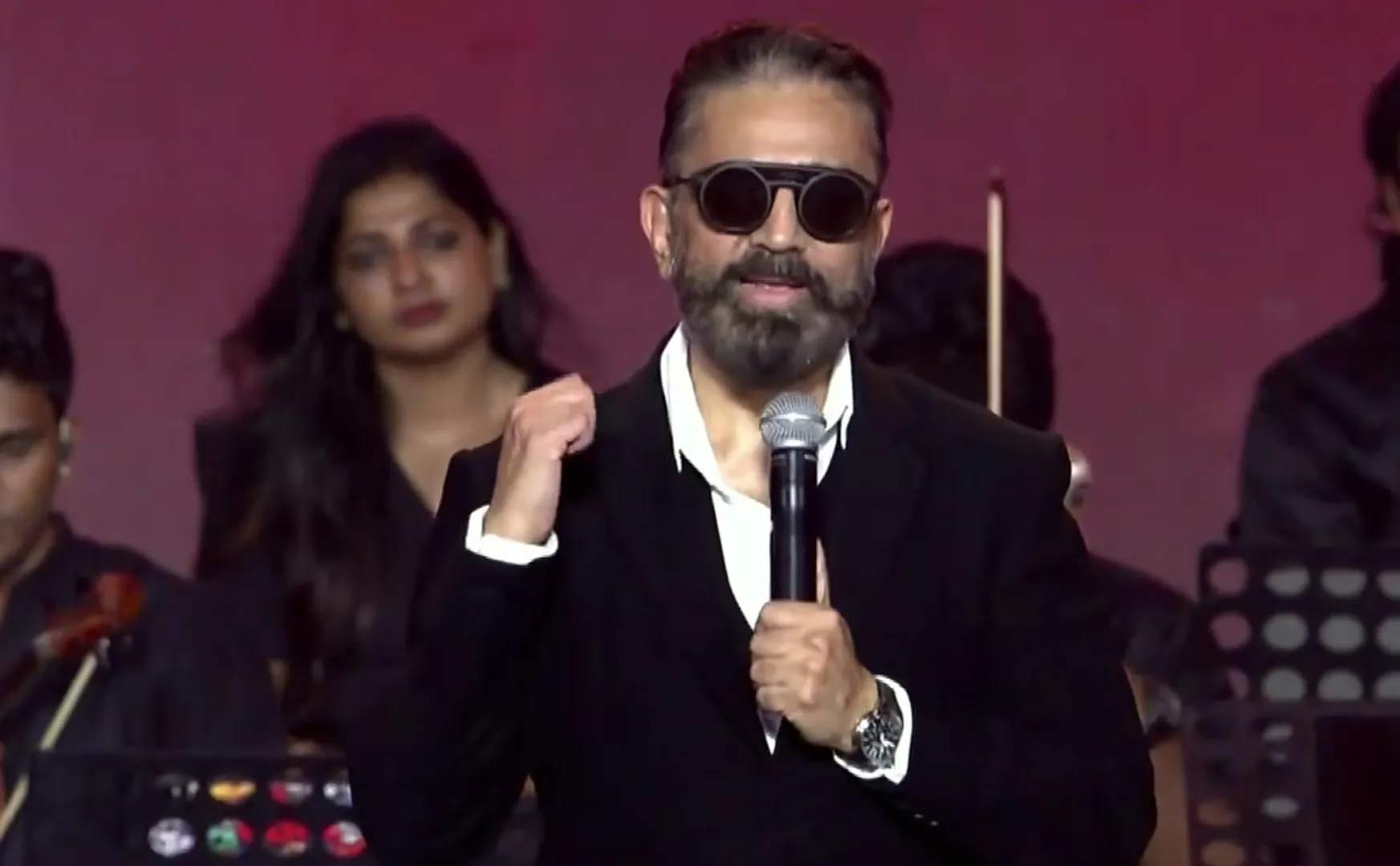 kamal speech in thug life audio launch