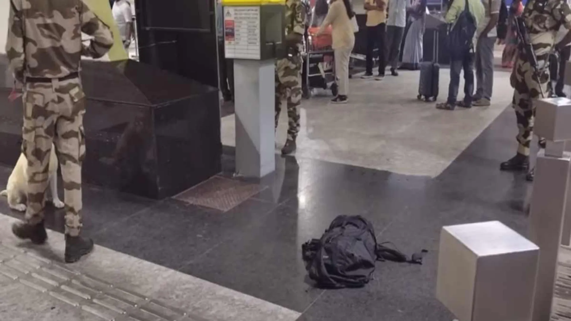 Echo of the threat: Unclaimed package creates a stir