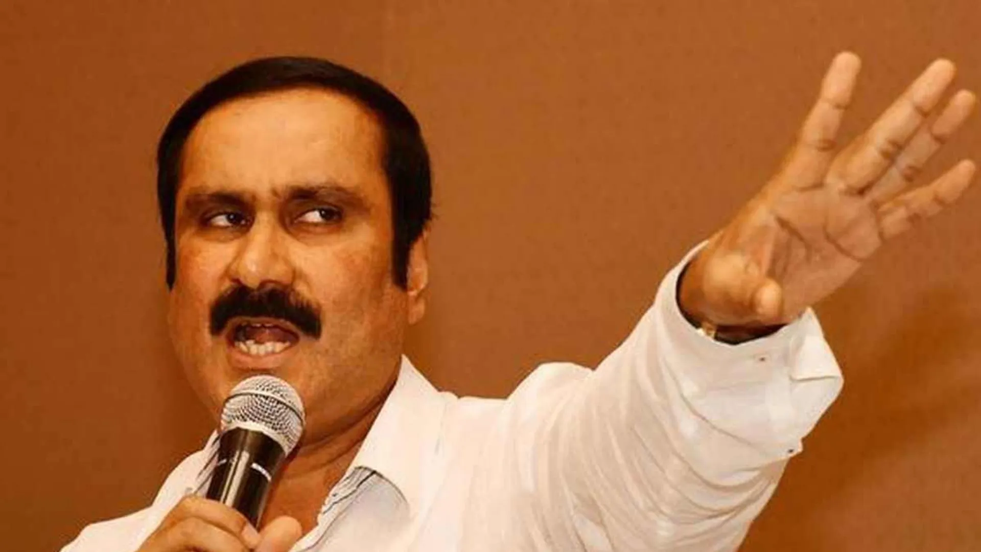  'Sudden crack...'-Anbunmani is upset