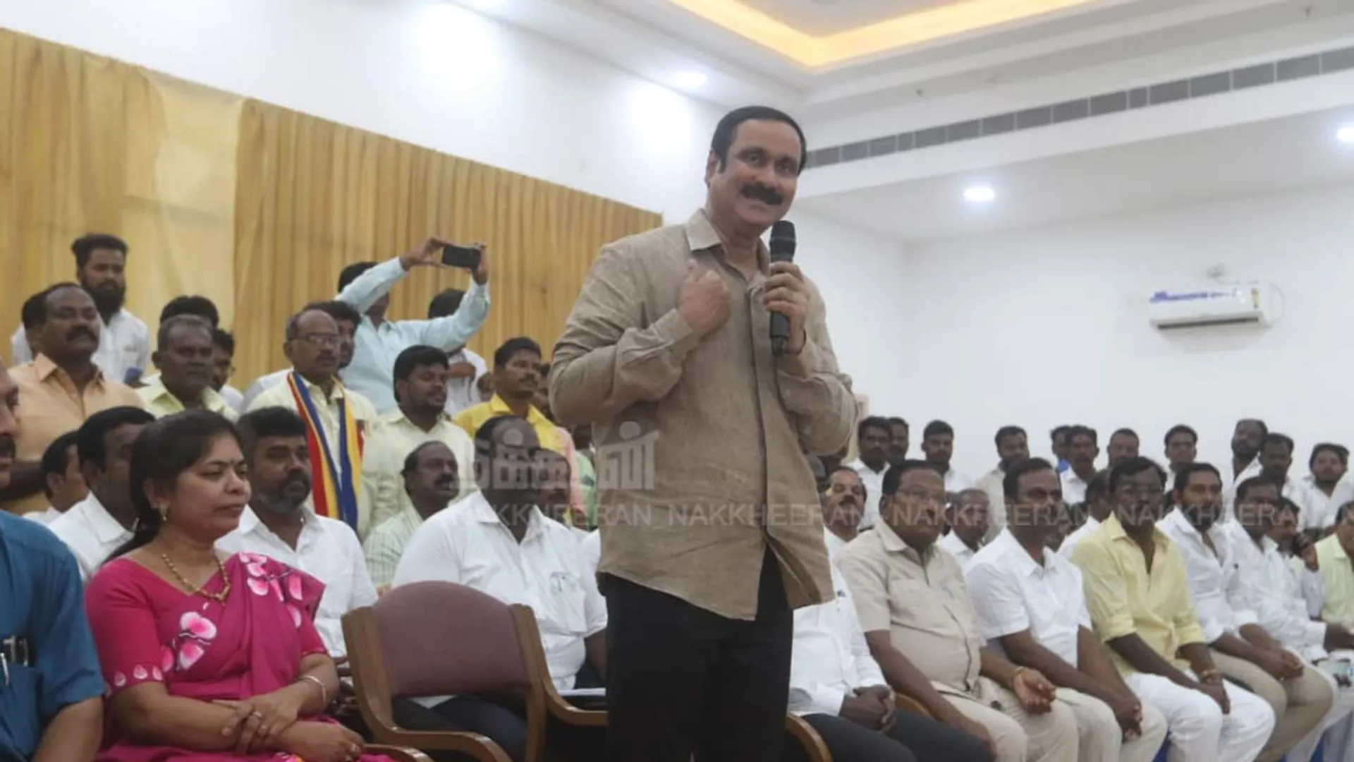 'I was released yesterday; our rule will be in Tamil Nadu' - Anbumani's speech