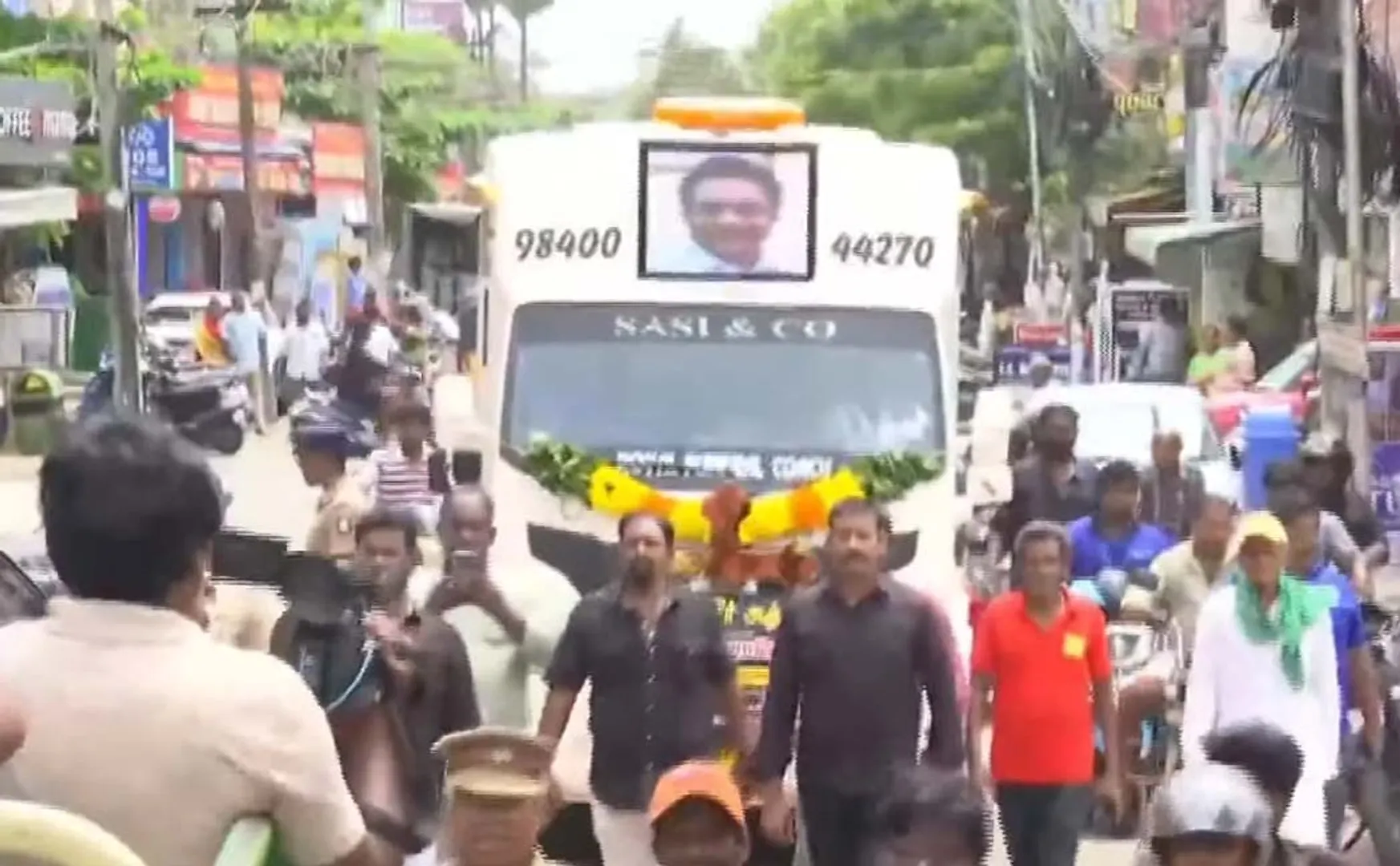 rajesh Funeral procession