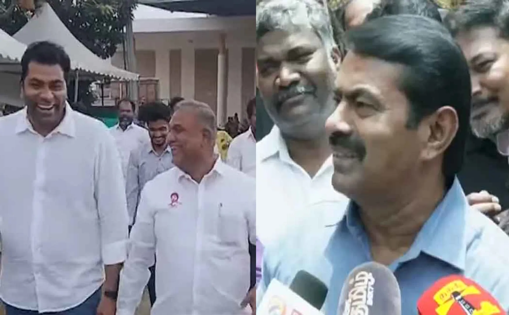 Can you comment on everything that going on Seeman says to Adhav Arjuna speech