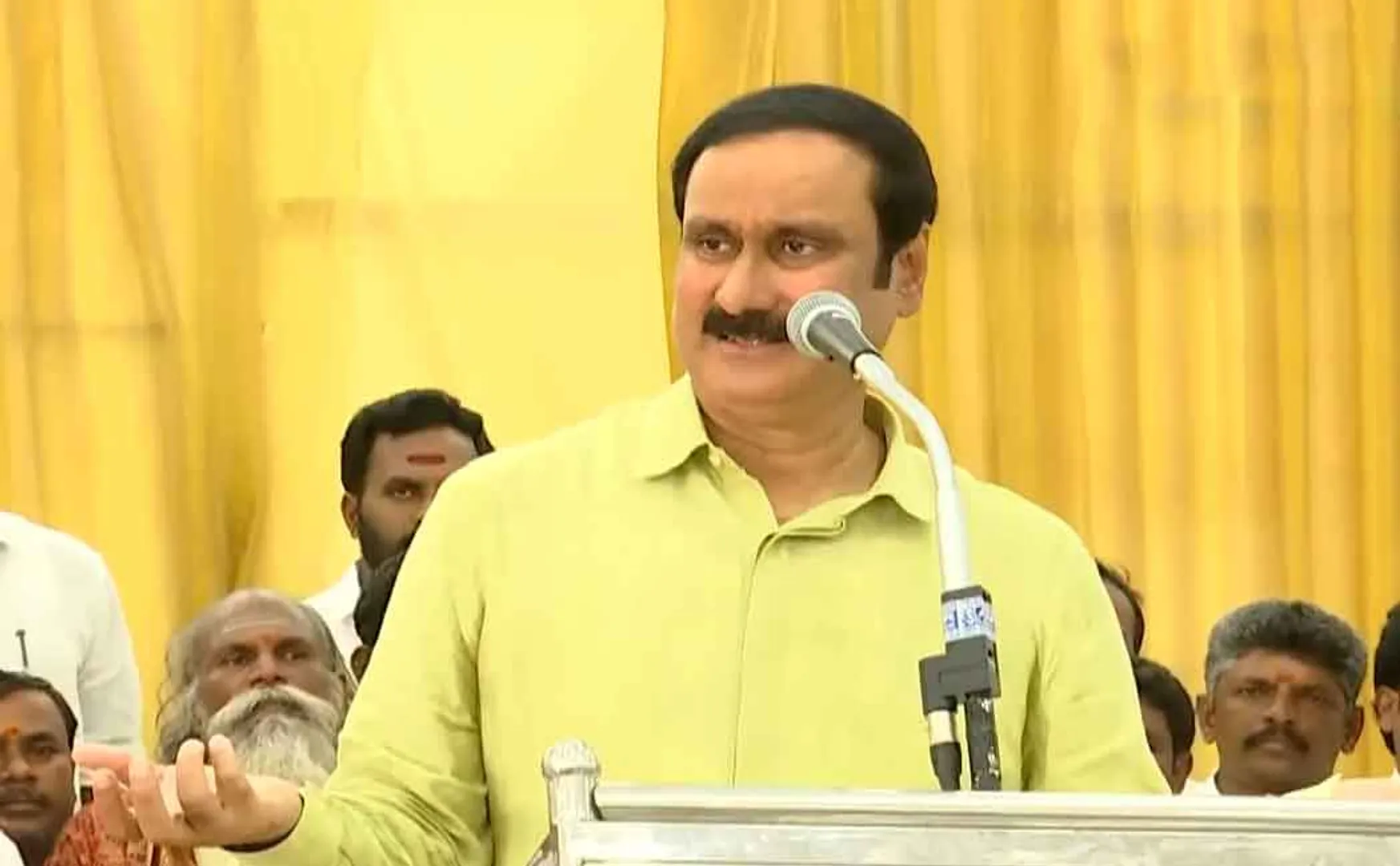 Anbumani speaks to administrators by pmk internal conflict