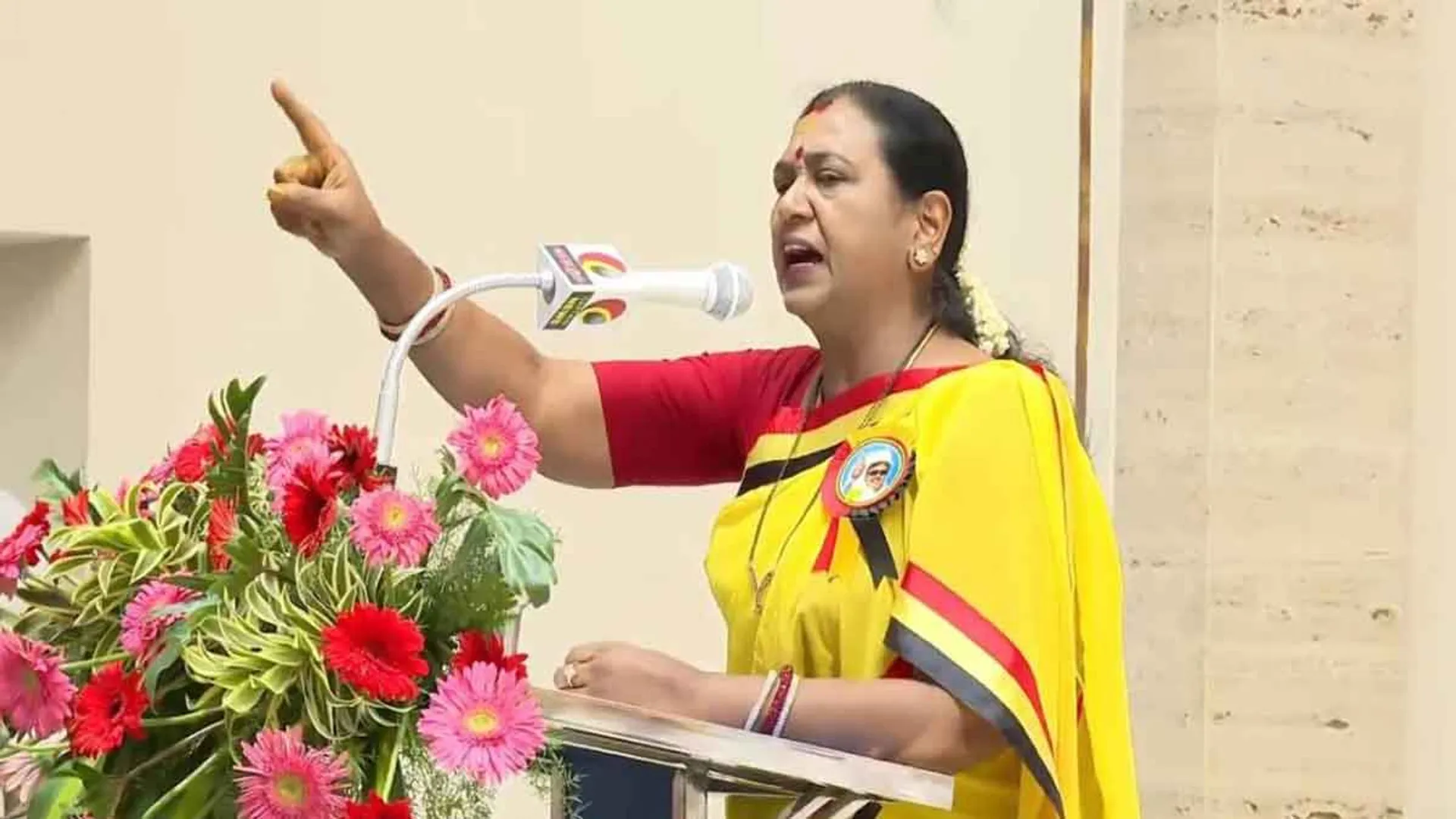 'Thanks to DMK; we will decide on alliance only in January' - Premalatha Vijayakanth interview