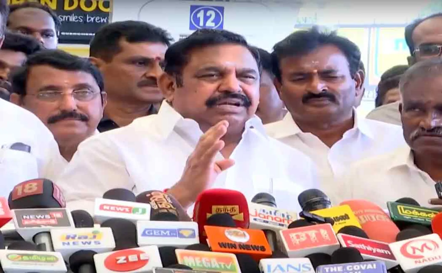 EPS says We provided excellent schemes to the people during the ADMK regime