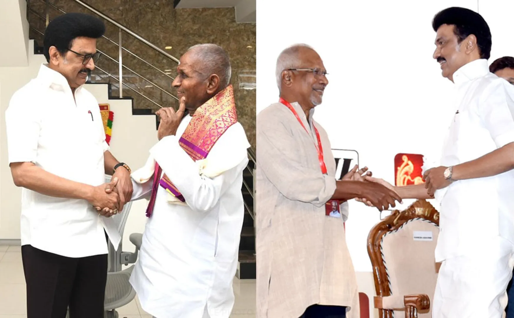 mk stalin birthday wishes to ilaiyaraaja and maniratnam