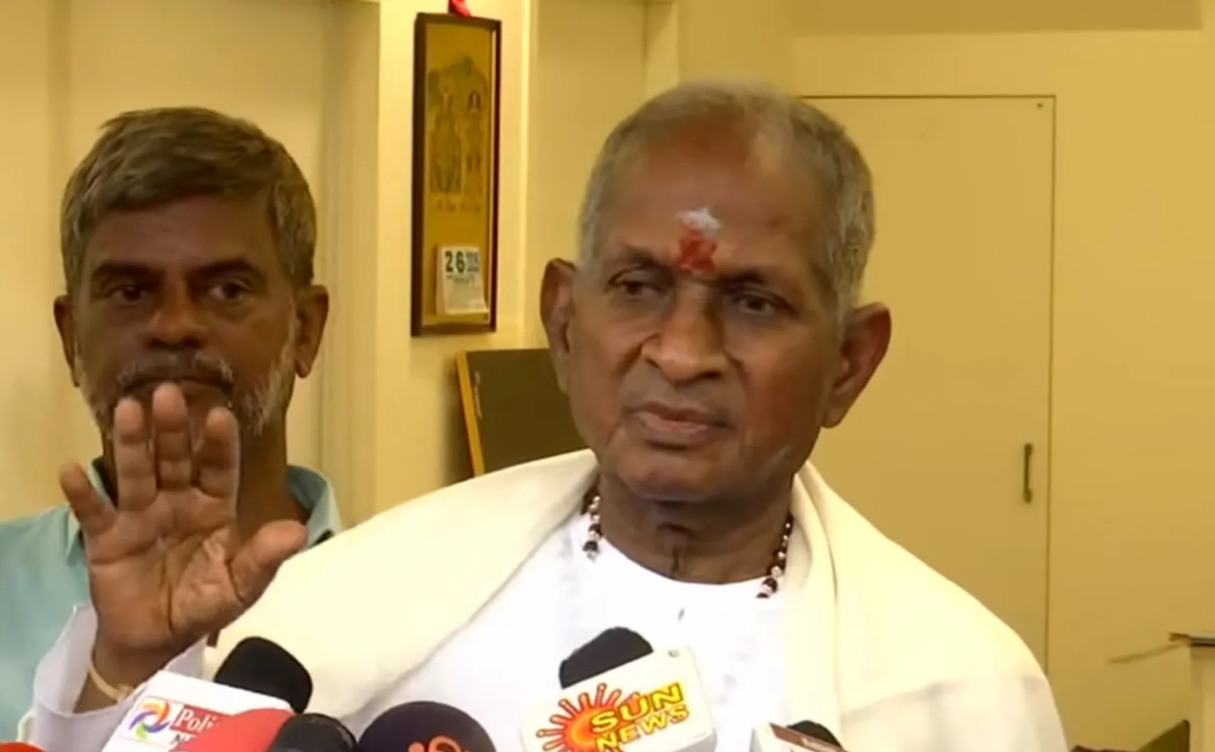 ilaiyaraaja press meet regards fans wish on his 82nd birthday