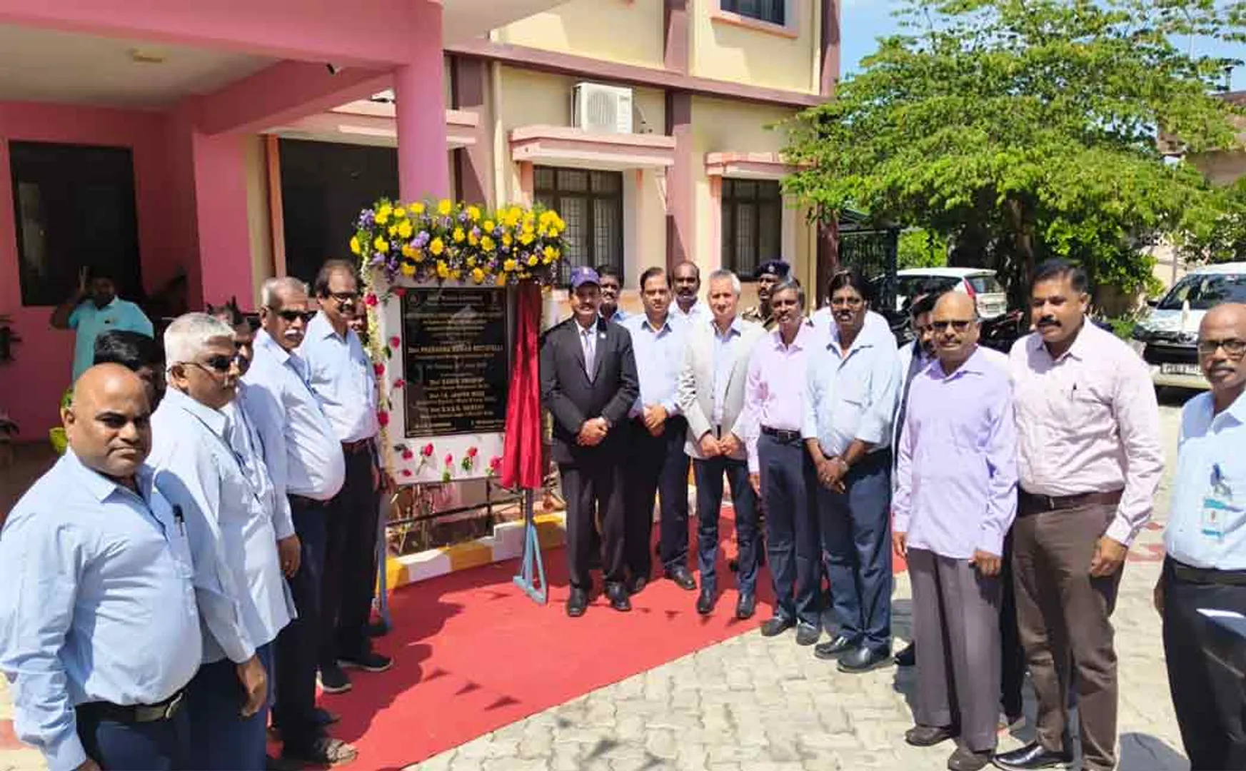 Laboratory and new road inaugurated by NLC Chairman at Annamalai University 