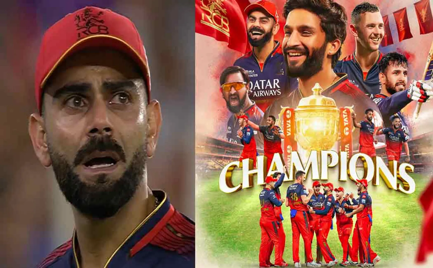  18 year old IPL The Bengaluru team that made the dream of the trophy come true