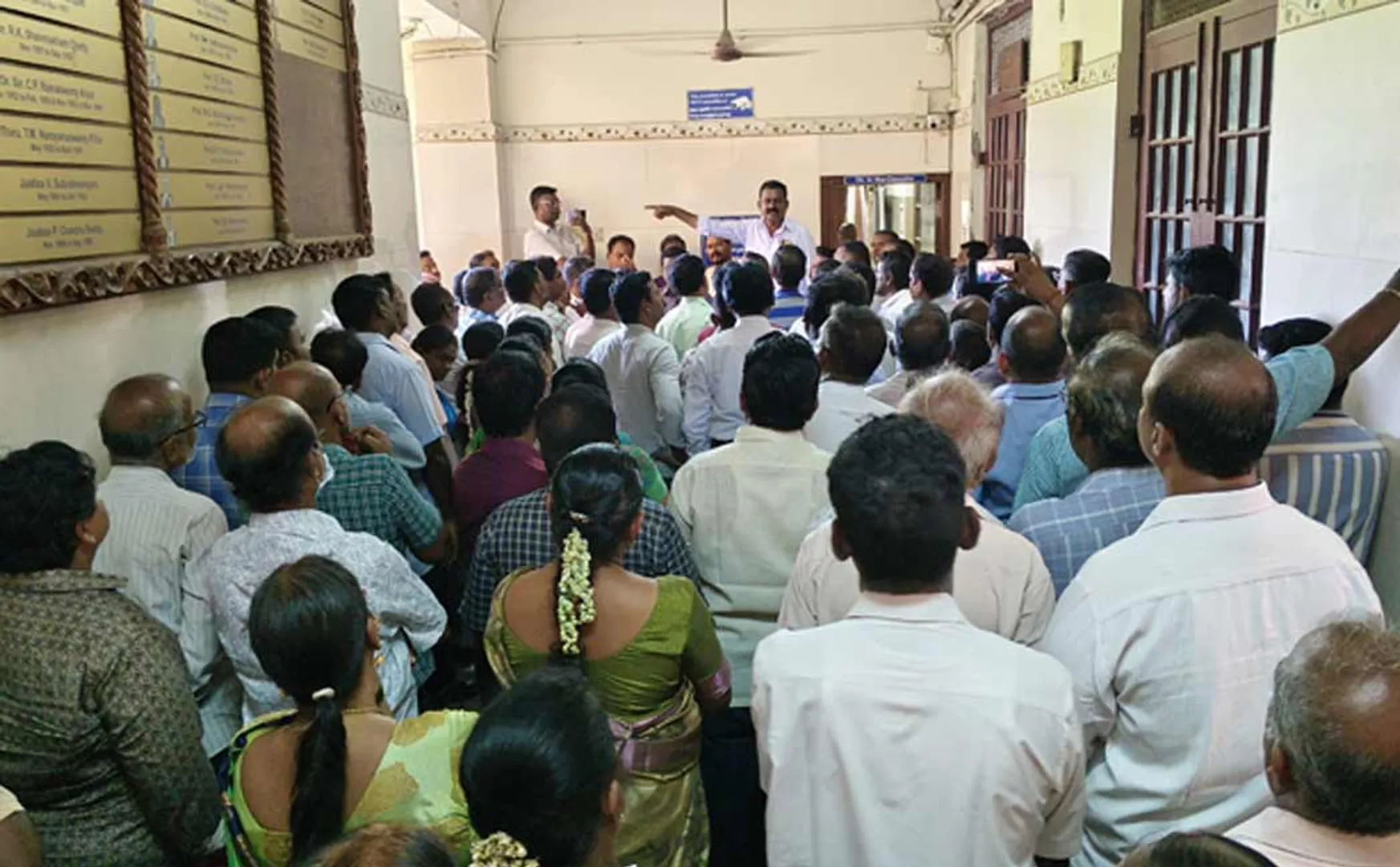 Teachers and staff of Annamalai University struggle demanding My salary