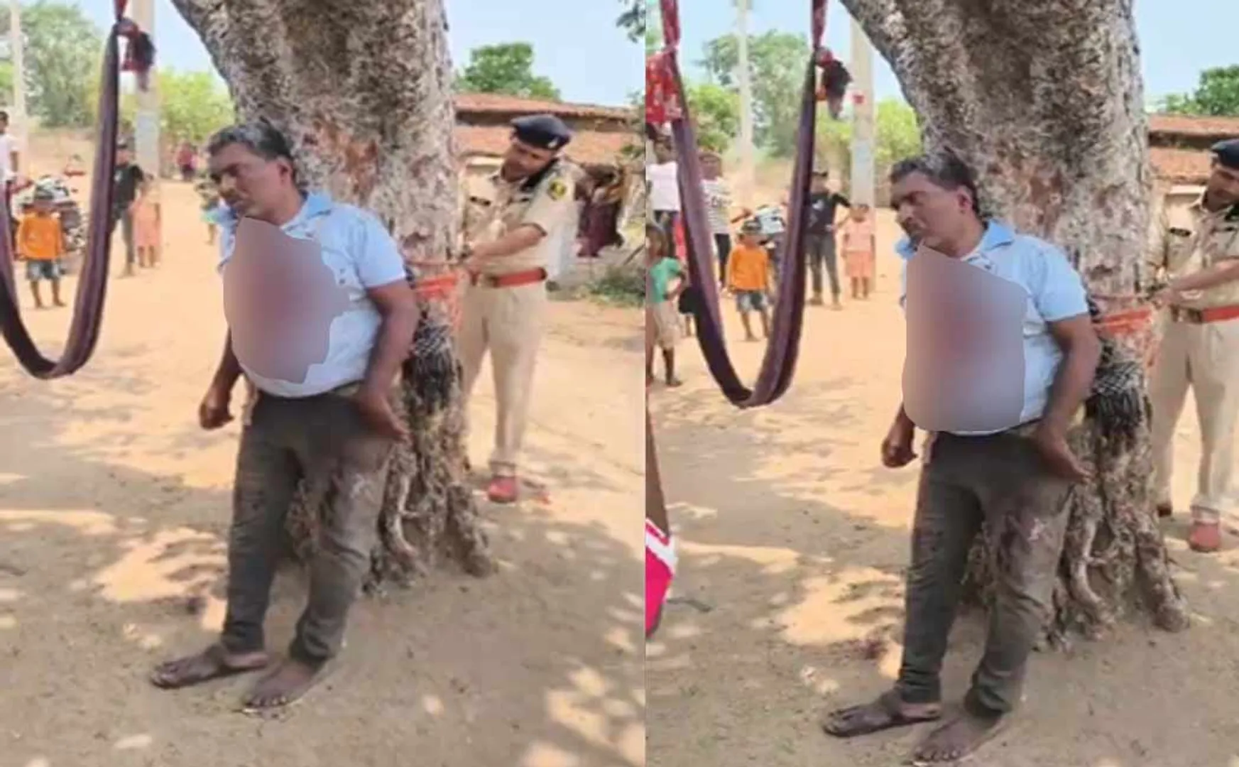 Villagers tied a doctor to a tree and hit for providing treatment bihar
