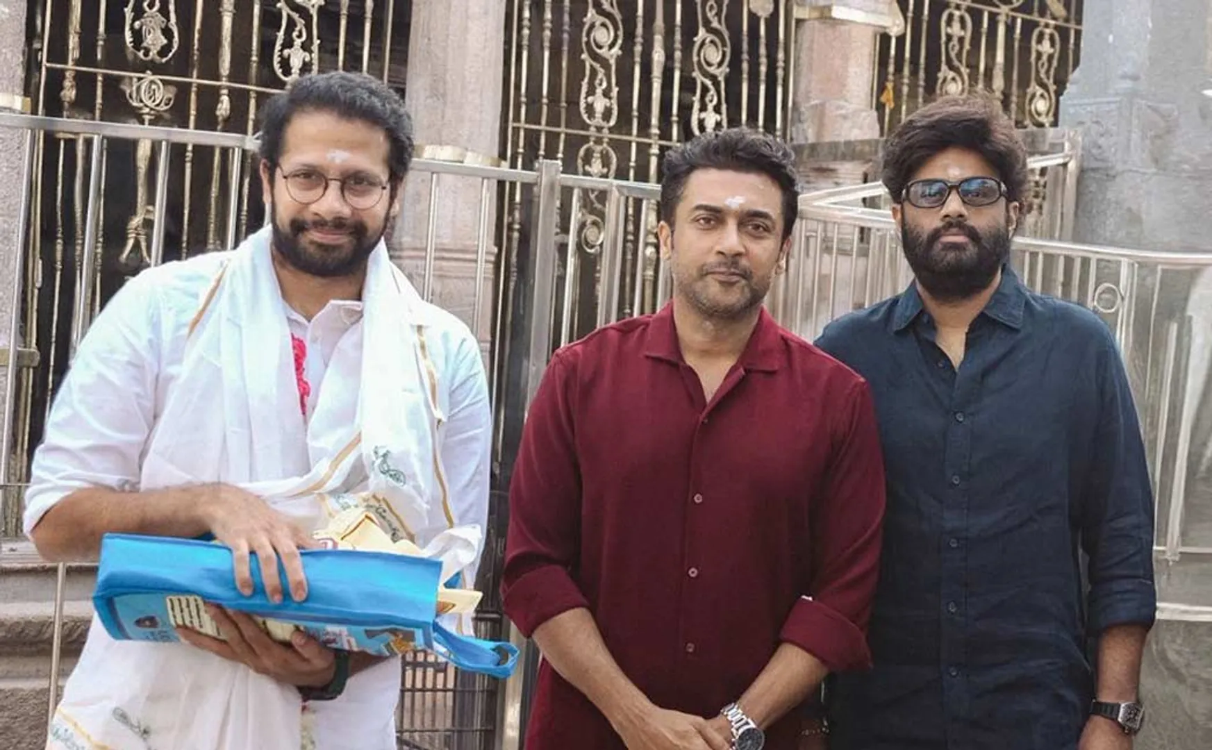 suriya 46 team in palani murugan temple