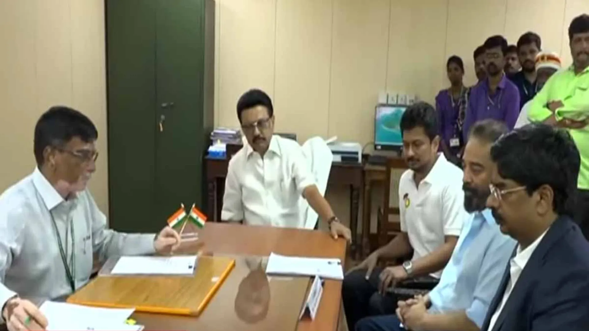 Rajya Sabha MP elections - DMK alliance candidates file nominations