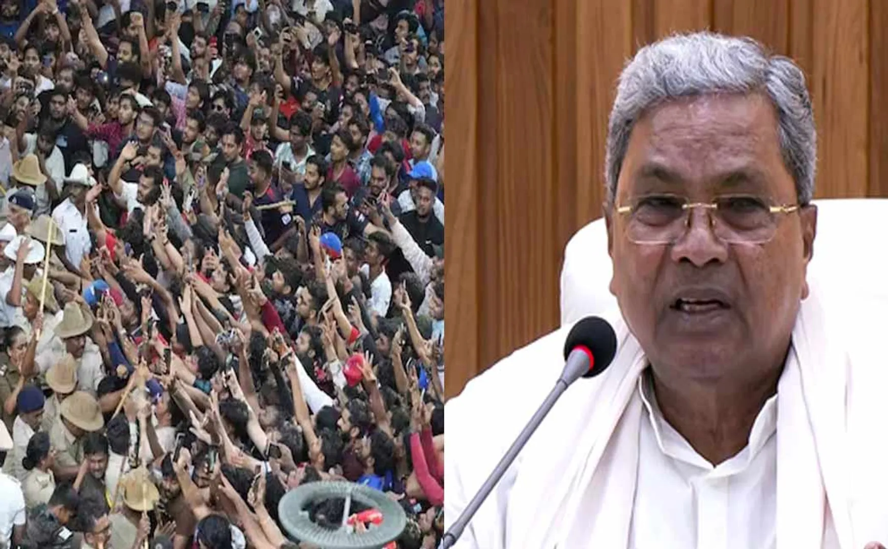 Karnataka Chief Minister's political secretary removed for rcb stampede