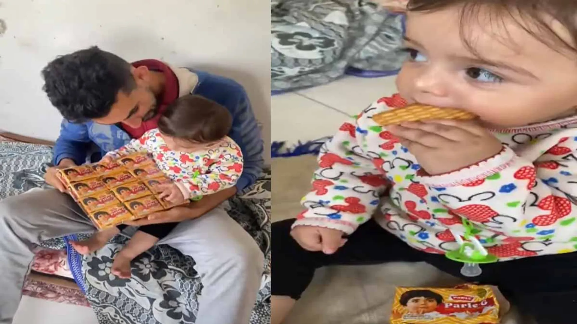 A Parle G biscuit packet costs Rs 2,400 - A father's resilience for his daughter even in a war environment