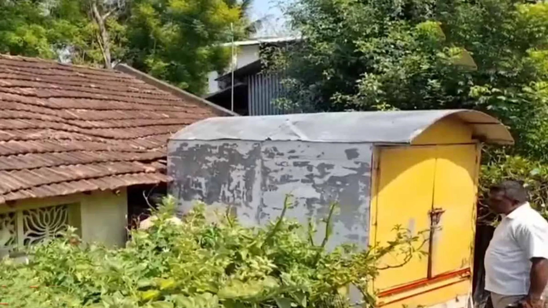 Milk van breaks into house - family narrowly escapes