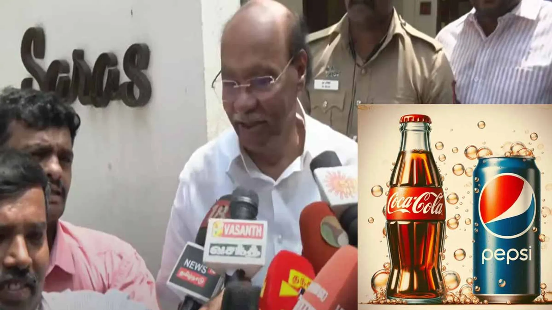 'Give Coke and Pepsi to those who have come' - Ramadoss welcomed