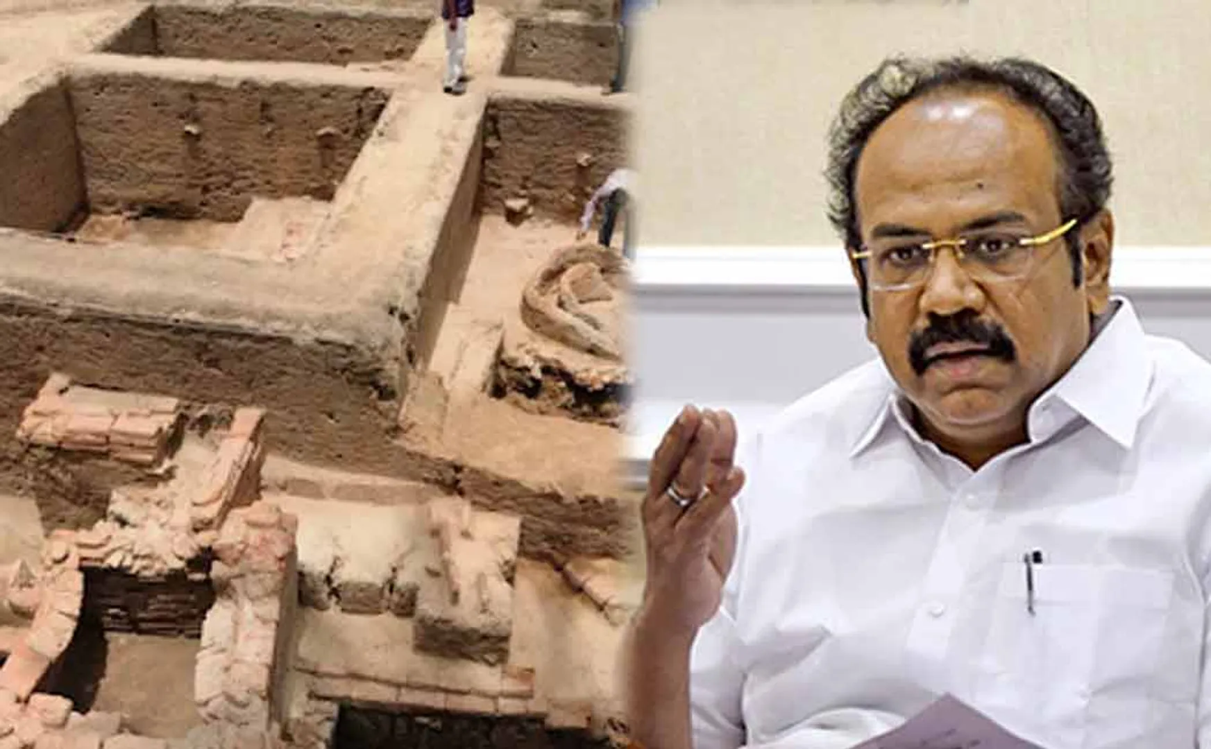 Thangam Thennarasu strongly criticized the central govt over the Keezhadi 