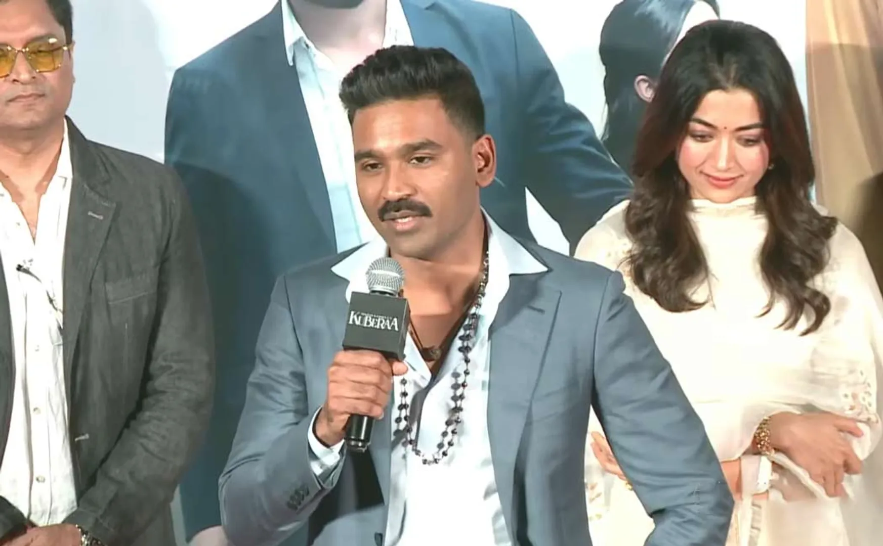 dhanush shared experience about kubera movie shooting
