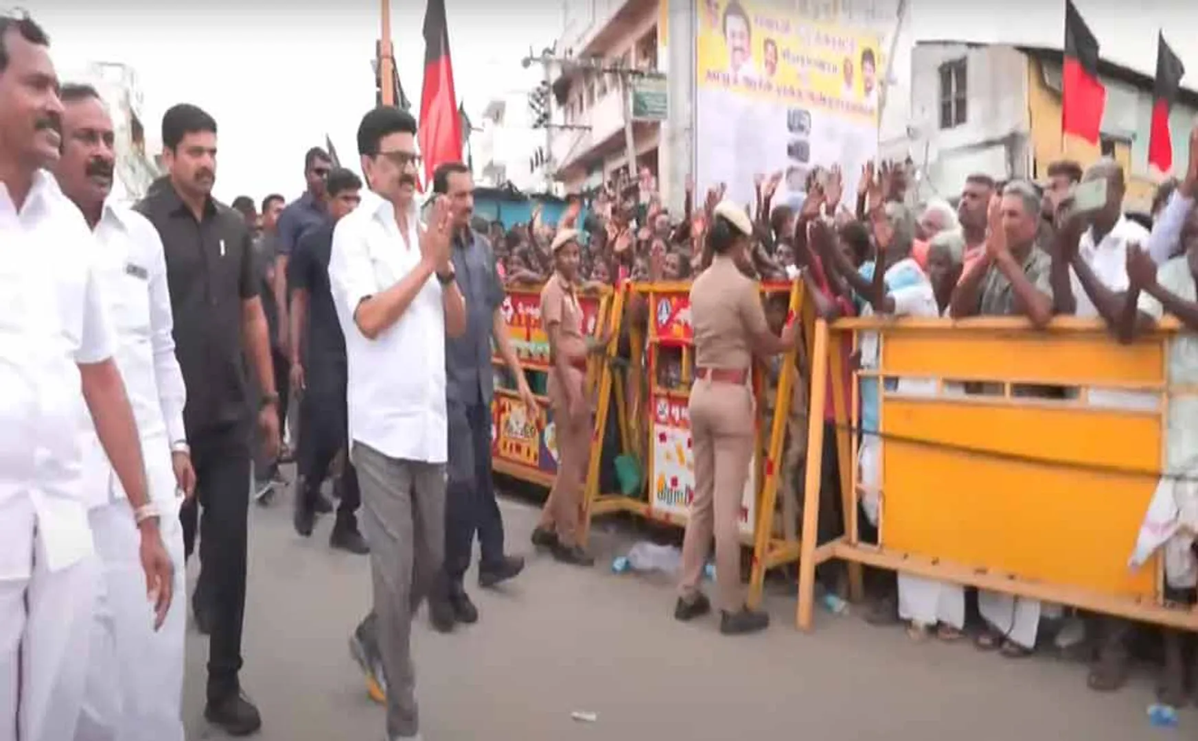 CM MK Stalin road show