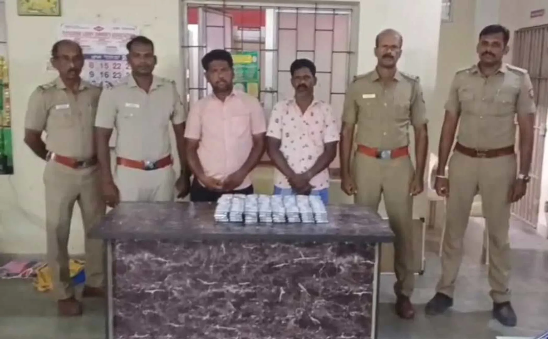 800 tobacco syringe seized in Thoothukudi, two arrested