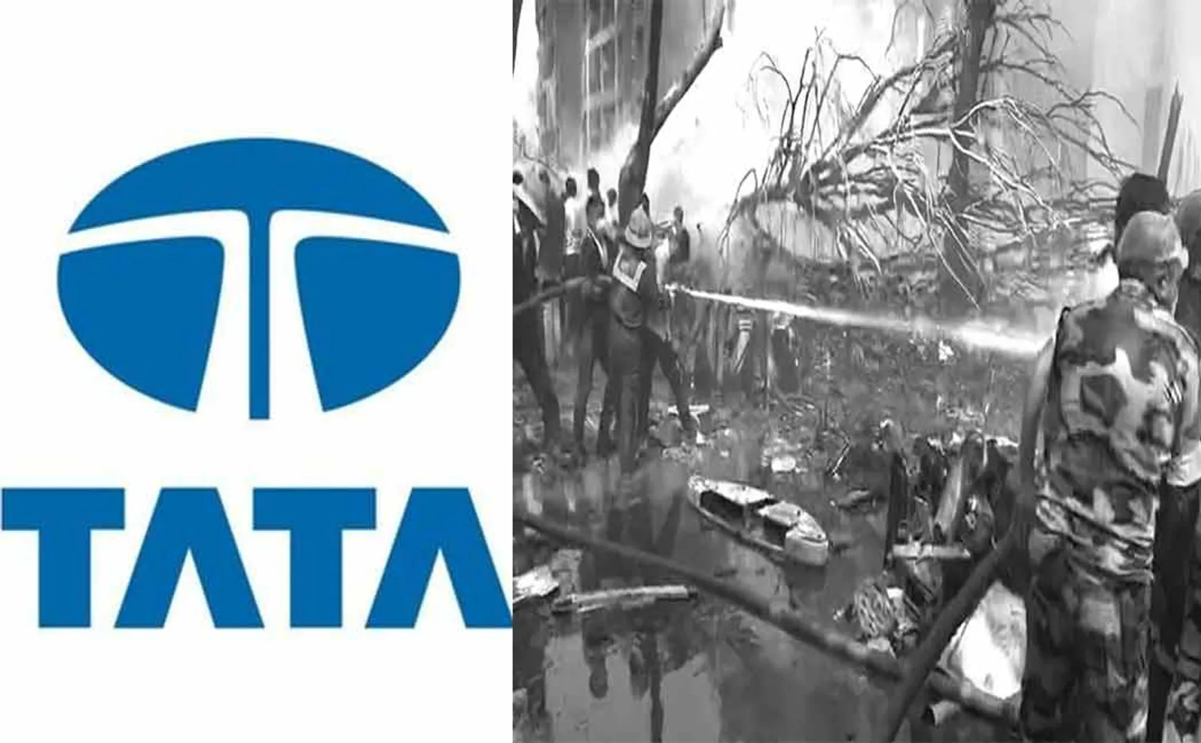 Tata Group announces  Rs 1 crore each for the  lost their life  for Plane incident