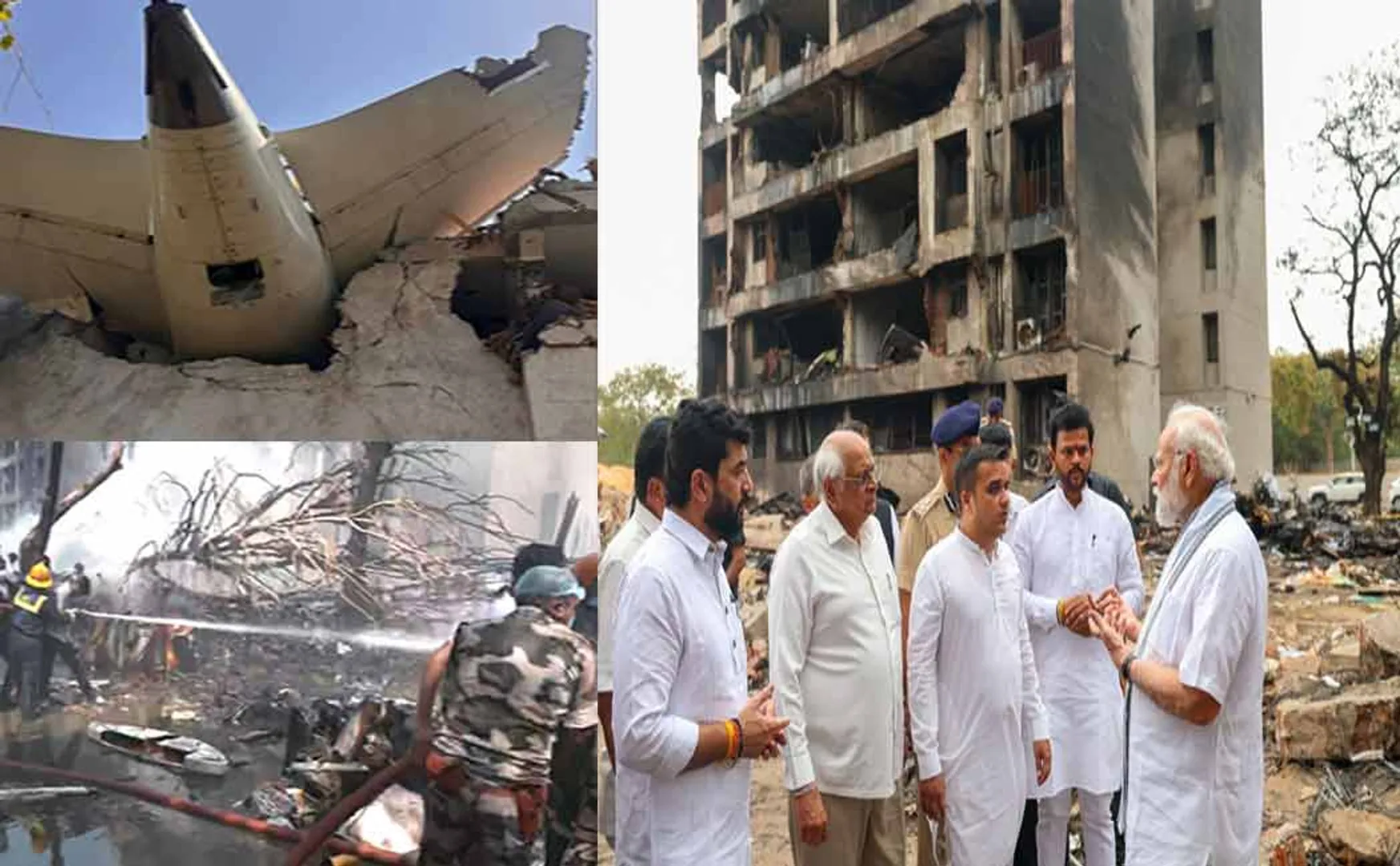 Prime Minister Modi anguish Gujarat plane crash
