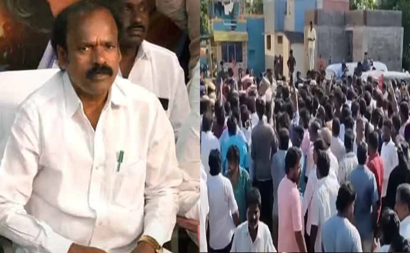Members road blockade for plan puratchi Bharatham leader Jagan Murthy arrested;!