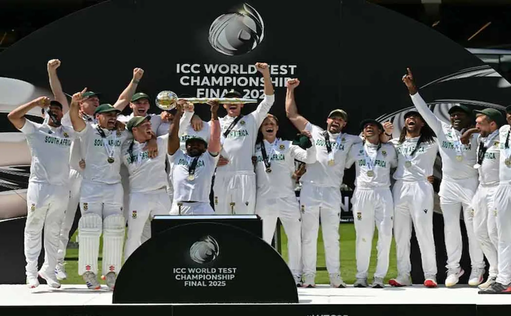 South Africa creates history by winning the WTC trophy 
