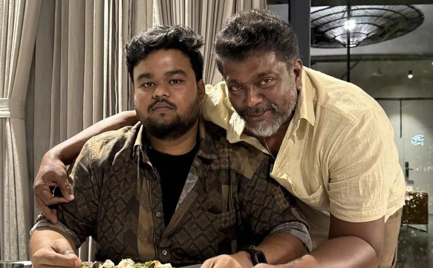 parthiban introduce his son and said he is acting in his son debutant movie