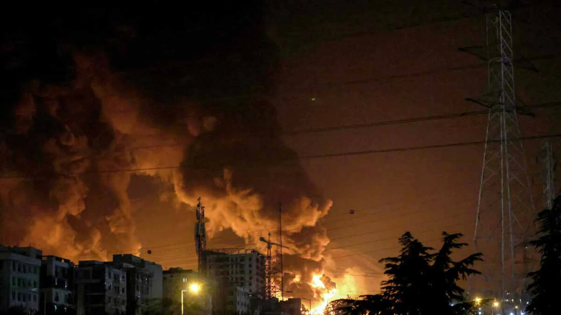 Tehran on fire - Indian Ministry of External Affairs issues emergency declaration
