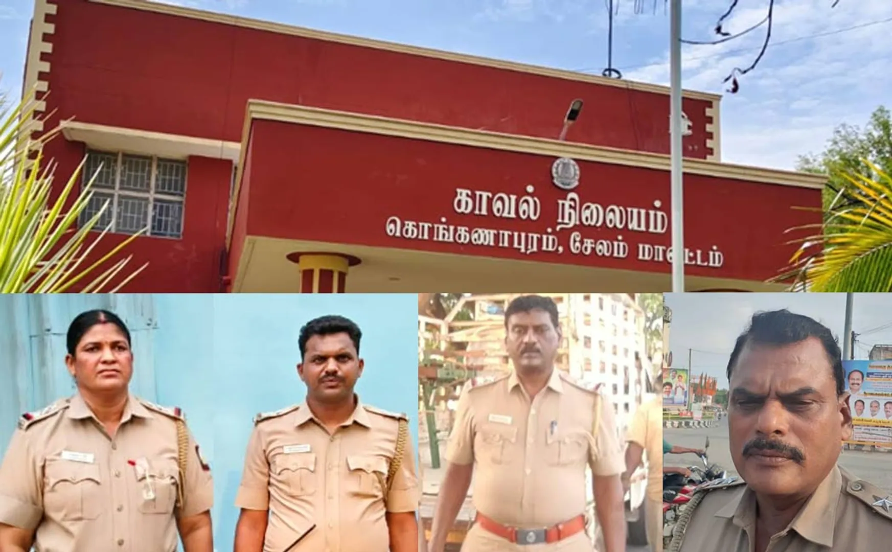 Salem police inspector and SI taking bribes by making a list 