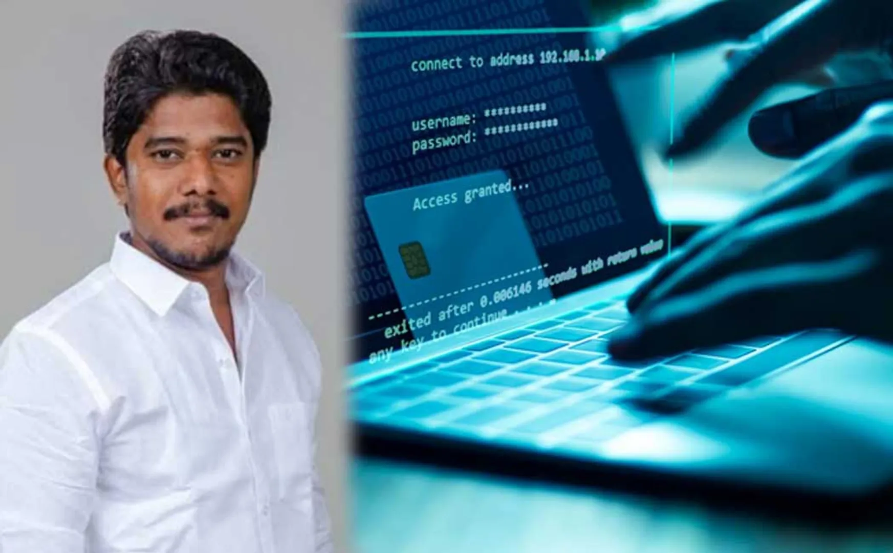 Two arrested for extorting money by sending links on social media