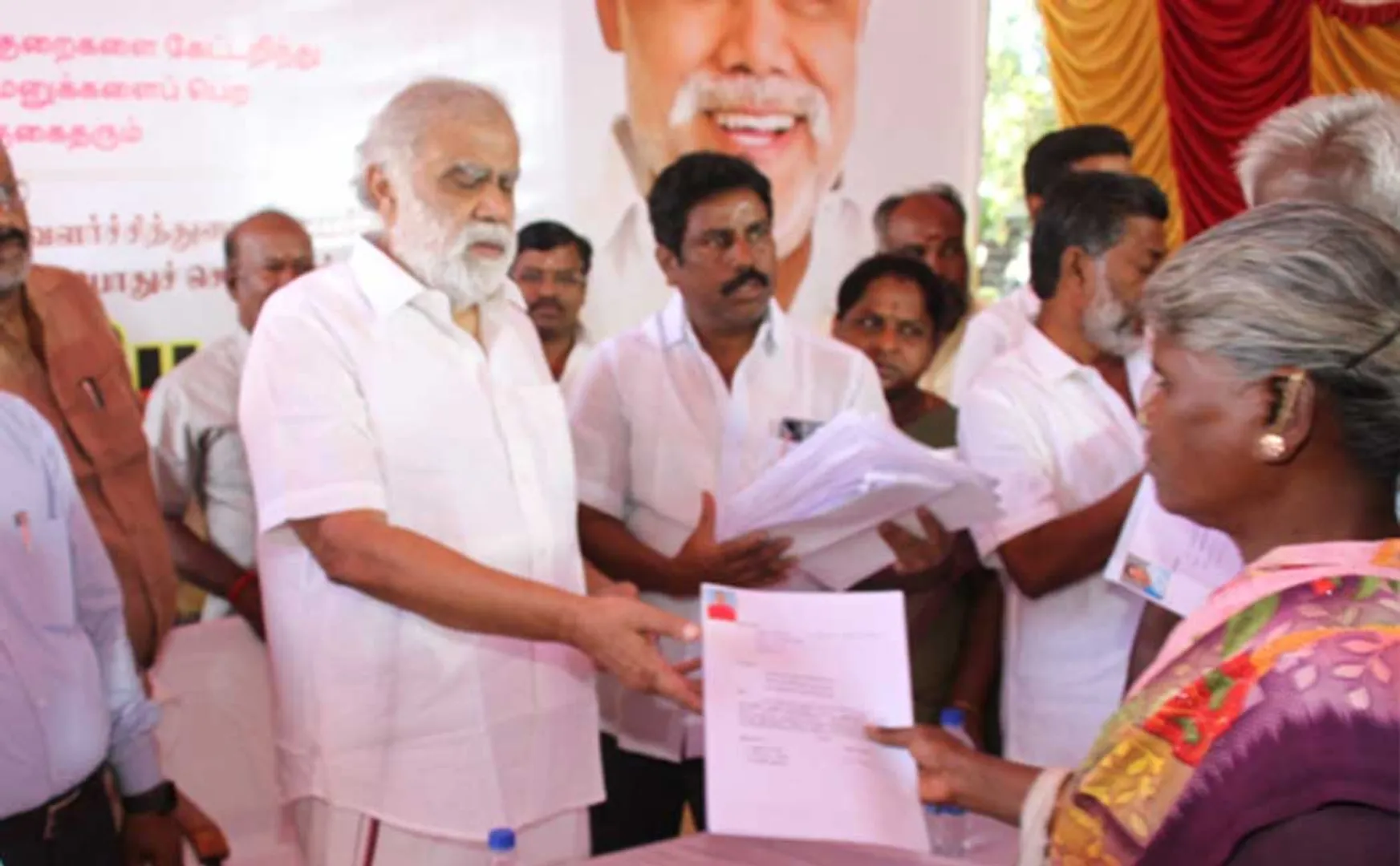 old age pension being provided again saya Minister I. Periyasamy