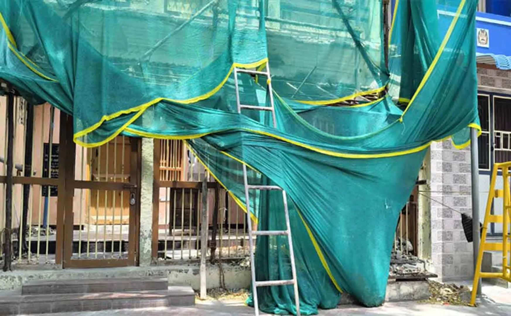 Renovation work on Bharathi damaged birthplace slows down